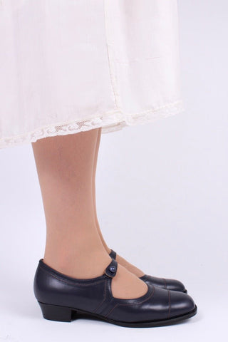 1920s everyday shoe - Black - Ruby - memery