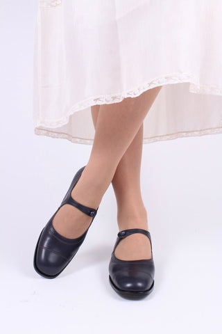 1920s everyday shoe - Black - Ruby - memery