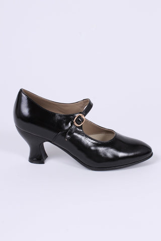 1920's Mary Jane shoes - Black - Yvonne - memery
