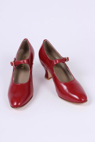 1920's Mary Jane shoes - Red - Yvonne - memery