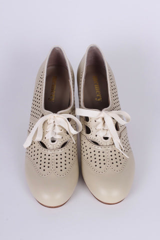 1930'er oxford pumps - Creme - Marie