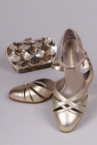 1930'er sandaler / - Guld - Marlene – memery