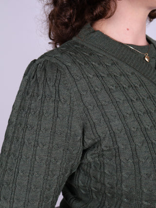 1940s / 1950s style Cardigan - Green - Joanne