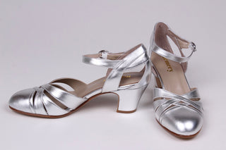 1930s sandal - Silver - Marlene