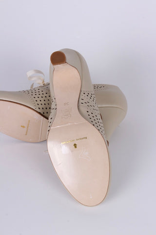 1930'er oxford pumps - Creme - Marie