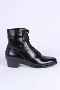 1920'er / 1930'er vintage style støvler - Sort - Britta