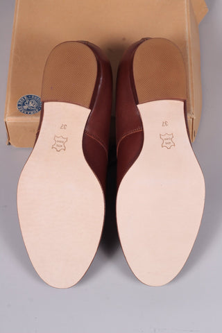 1940s Derby shoes - Brown - Eleanor - memery