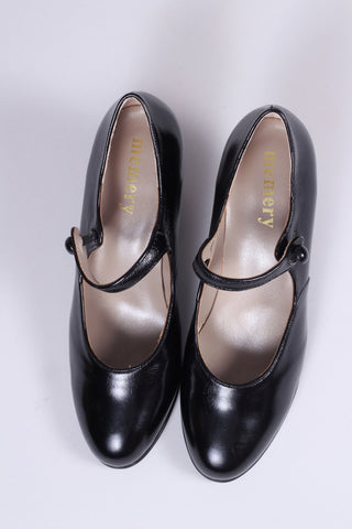 1920'er Mary Jane pumps - Sort - Asta